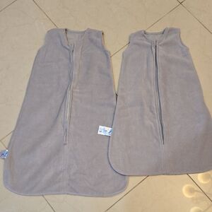 Cozy Gray Kids Pajama Sleep Sacks